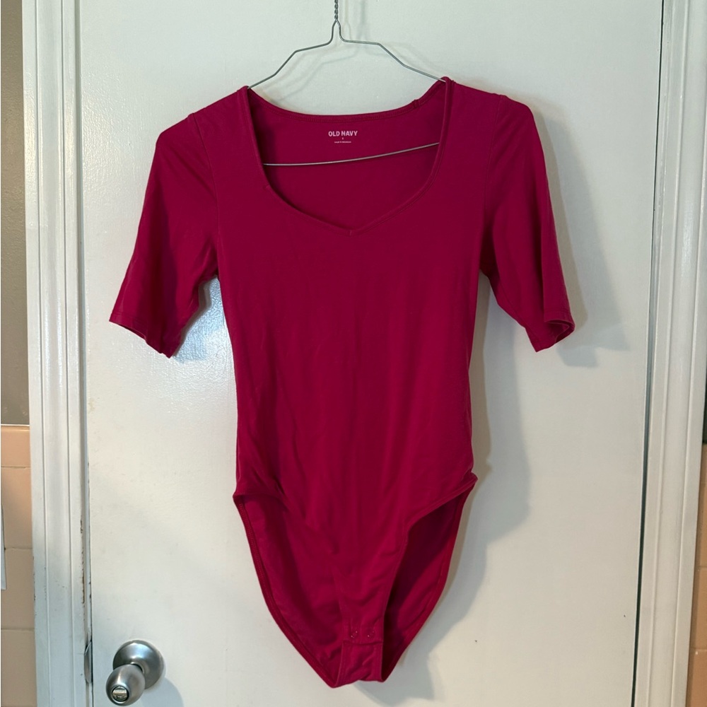 Old Navy Vibrant Red Top